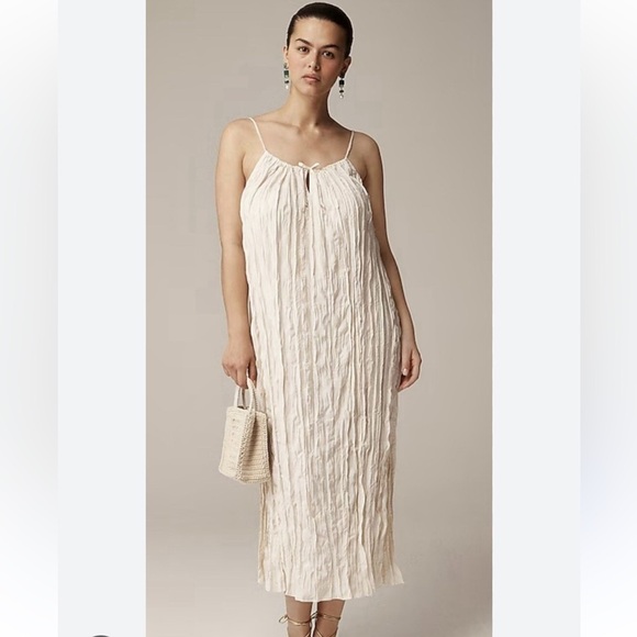 J. Crew Dresses & Skirts - 🆕 J. Crew Wrinkle Effect Midi/Maxi Dress